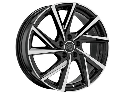 MSW 80-5 Gloss Black Full Polished 8x19 5x112 ET26 CB66,6 60° 780 kg W19381003T56