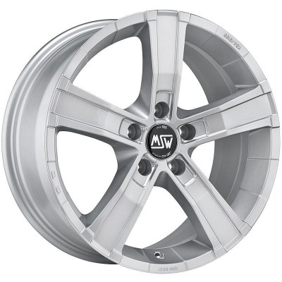 MSW Sahara 5 Full Silver 8x18 5x112 ET45 CB75,0 R12 950 kg W8506020109