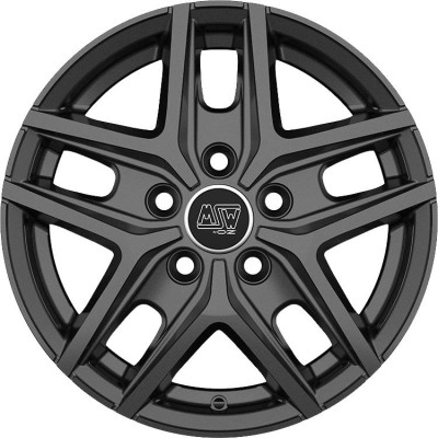 MSW 40 Van Gloss Dark Grey 6,5x16 5x160 ET55 CB65,1 60° 1300 kg W19362009TRC