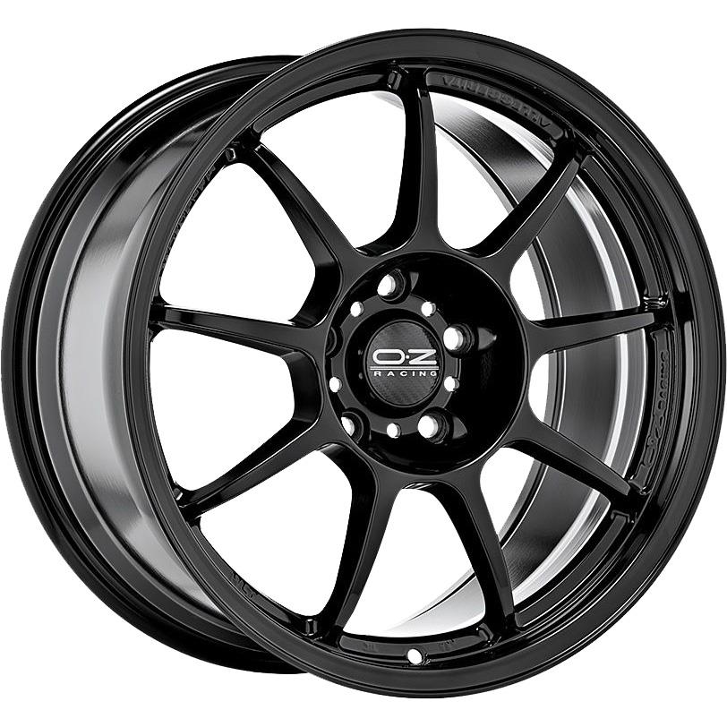 OZ Racing Alleggerita HLT 5F Gloss Black 7,5x17 5x100 ET48 CB68,1 60° 550 kg W01823201O2