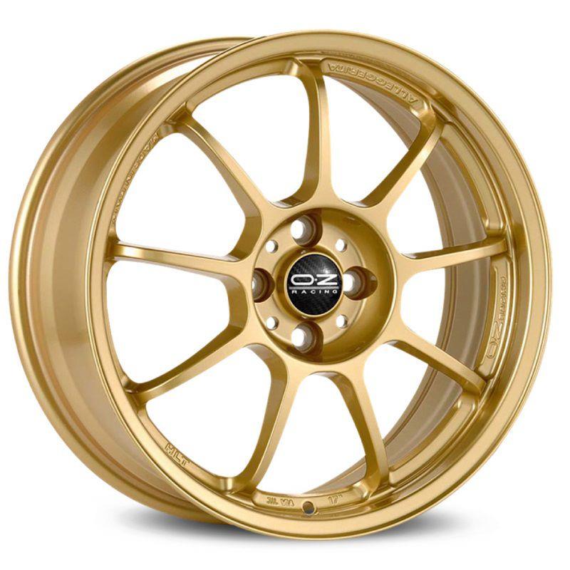 OZ Racing Alleggerita HLT 5F Race Gold 11x18 5x130 ET63 CB71,6 R12 625 kg W0183800176