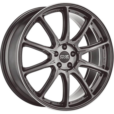 OZ Racing Hyper XT HLT Star Graphite Diamond Lip 9,5x20 5x130 ET66 CB71,6 R14 950 kg W01A57005D6