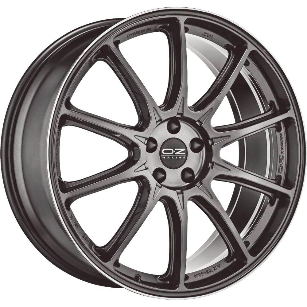 OZ Racing Hyper XT HLT Star Graphite Diamond Lip 9,5x21 5x120 ET49 CB72,6 Flat 950 kg W01A88006D6