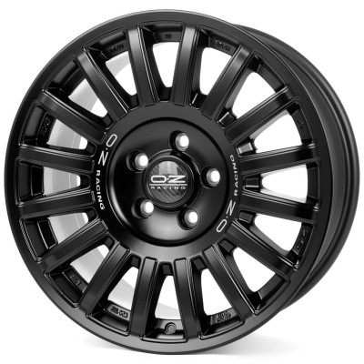 OZ Racing Rally Raid Matt Black Silver Lettering 8,5x18 5x127 ET26 CB71,6 60° 790 kg W01C01154AR9