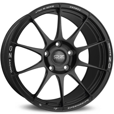 OZ Racing Superforgiata Matt Black Con Scritte Di Fresatura 8,5x20 5x130 ET50 CB71,6 R12 415 kg W04058002N7
