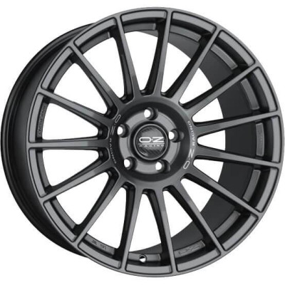 OZ Racing Superturismo Dakar Matt Graphite Silver Lettering 10x20 5x130 ET48 CB84,1 R14 1000 kg W0186400546