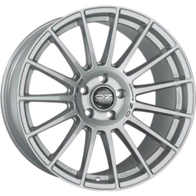 OZ Racing Superturismo Dakar Matt Race Silver Black Lettering 10x20 5x130 ET48 CB71,6 R14 950 kg W0186400119