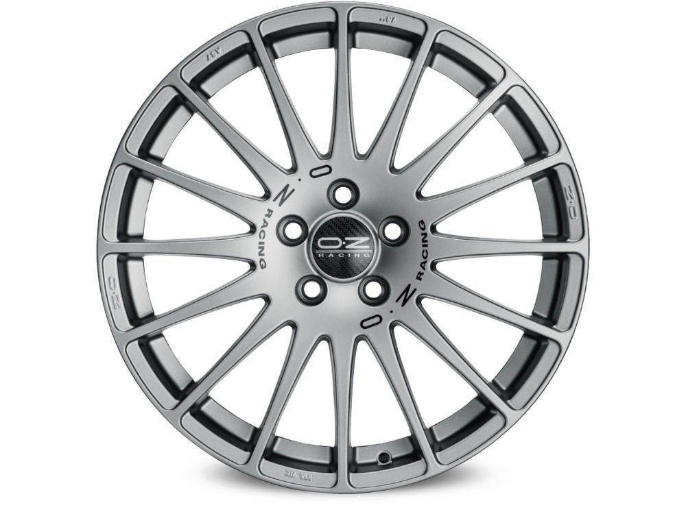 OZ Racing Superturismo GT Grigio Corsa Black Lettering 8x19 5x108 ET38 CB75,0 60° 705 kg W01690202P5
