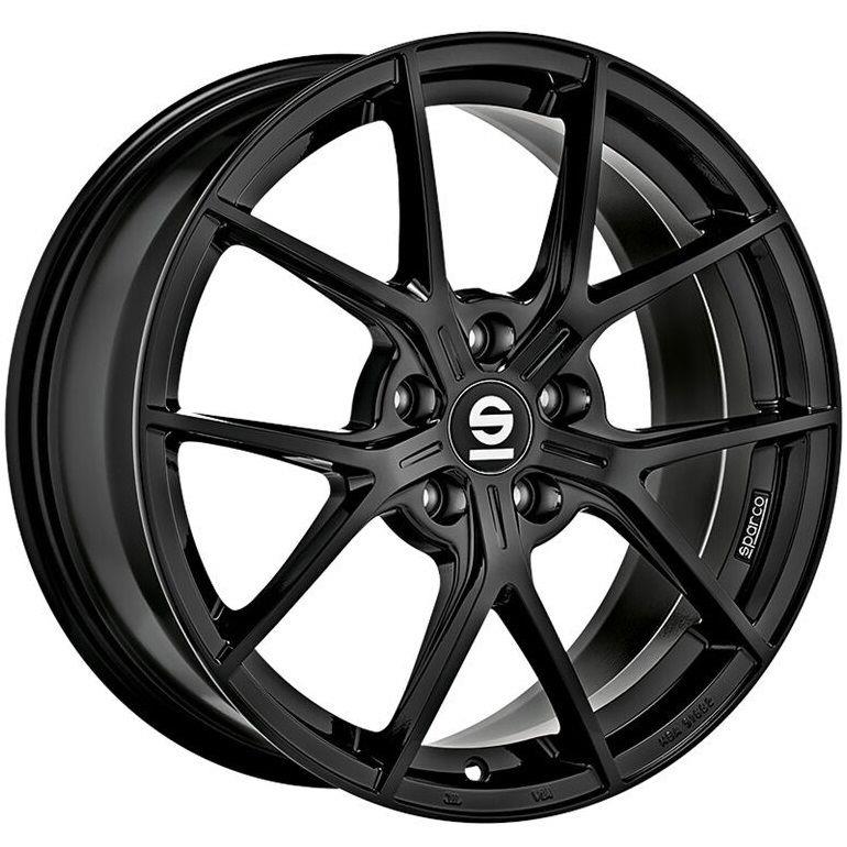 Sparco Podio Gloss Black 8x18 5x112 ET35 CB73,1 60° 725 kg W29098503C5