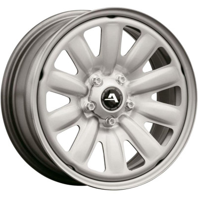 Alcar HybridRad 130100 Silver 7x16 5x112 ET45 CB57,1 With Cap R13 130100