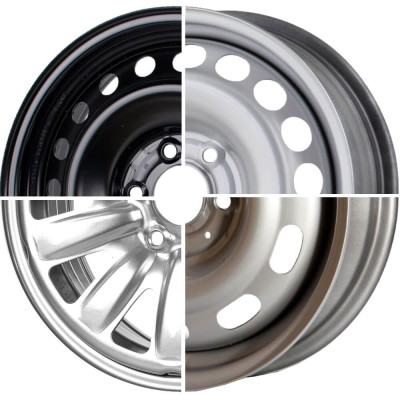 KFZ 4130 Black 6x15 4x100 ET50 CB60,1 60° 4130