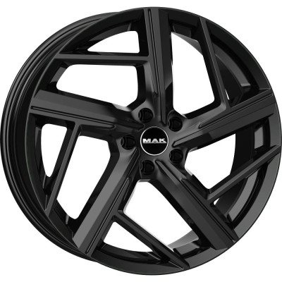 MAK Qvattro Gloss Black 8x18 5x112 ET42 CB66,6 R13 820 kg F8080QVGB42WS3X