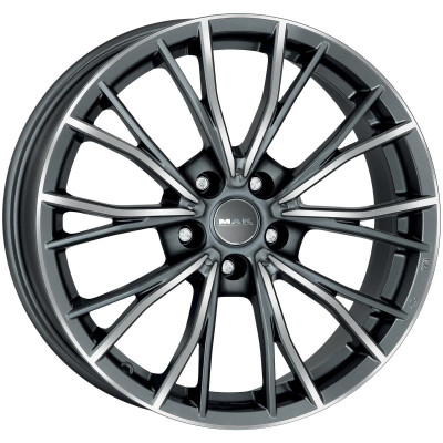 MAK Mark-D Gun Met-Mirror Face 9x20 5x120 ET35 CB72,6 60° 815 kg F9020MPQM35I3BX