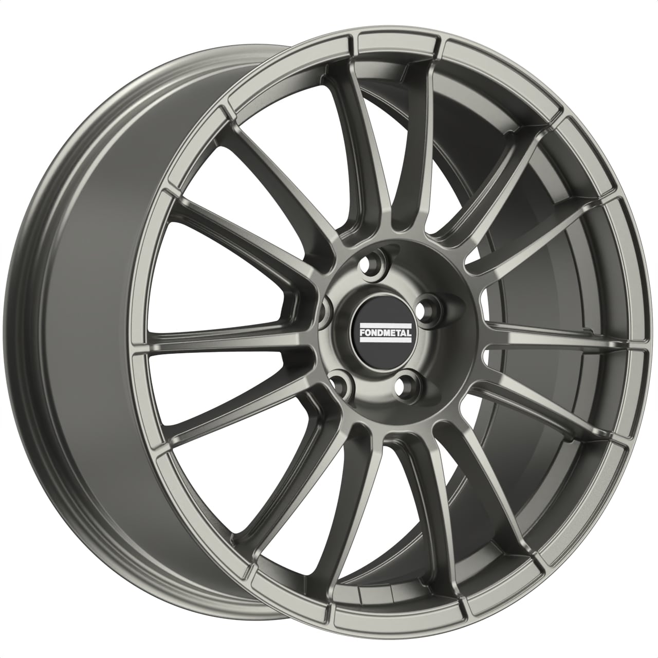 Fondmetal 9RR Glossy Titanium 8x18 5x120 ET34 CB72,6 60° 650 kg RF05999