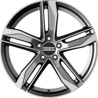 Fondmetal Hexis Glossy Titanium 8x18 5x112 ET29 CB66,6 R13 730 kg RF08761