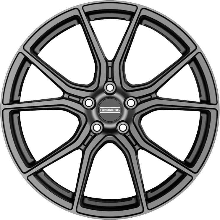 Fondmetal STC45 Glossy Titanium 9x20 5x114.3 ET38 CB70,6 60° 710 kg RF15716