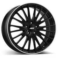 AEZ Berlin Black/polished lip 7,5x19 5x112 ET53 CB66,6 R14 740 kg ABE9J8BP53E