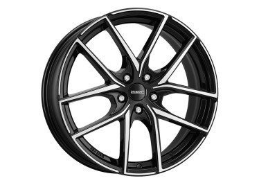 Dezent TO dark Black/polished 7x17 5x112 ET45 CB57,1 R13 705 kg TTOY8BP45E