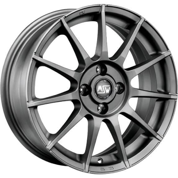 MSW 85 Matt Graphite 7x17 5x114.3 ET45 CB73,1 60° 690 kg W19375555TO1