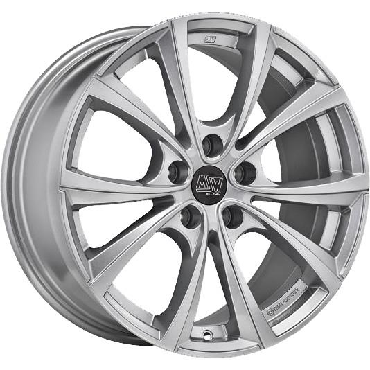 MSW 27T Full Silver 8,5x19 5x114.3 ET35 CB64,1 60° 690 kg W19399001T09