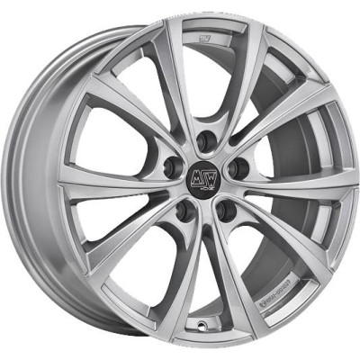 MSW 27T Full Silver 9,5x20 5x114.3 ET45 CB64,1 60° 850 kg W19400001T09