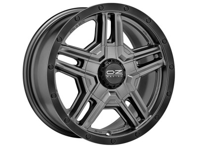 OZ Racing Rally Adventure Matt Graphite / Black Lip 8x17 5x120 ET35 CB65,1 60° 1200 kg W01C530517G
