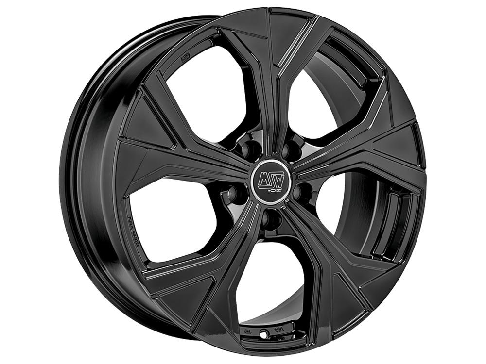 MSW 43 Gloss Black 8x18 5x108 ET45 CB73,1 60° 750 kg W19395500TC5