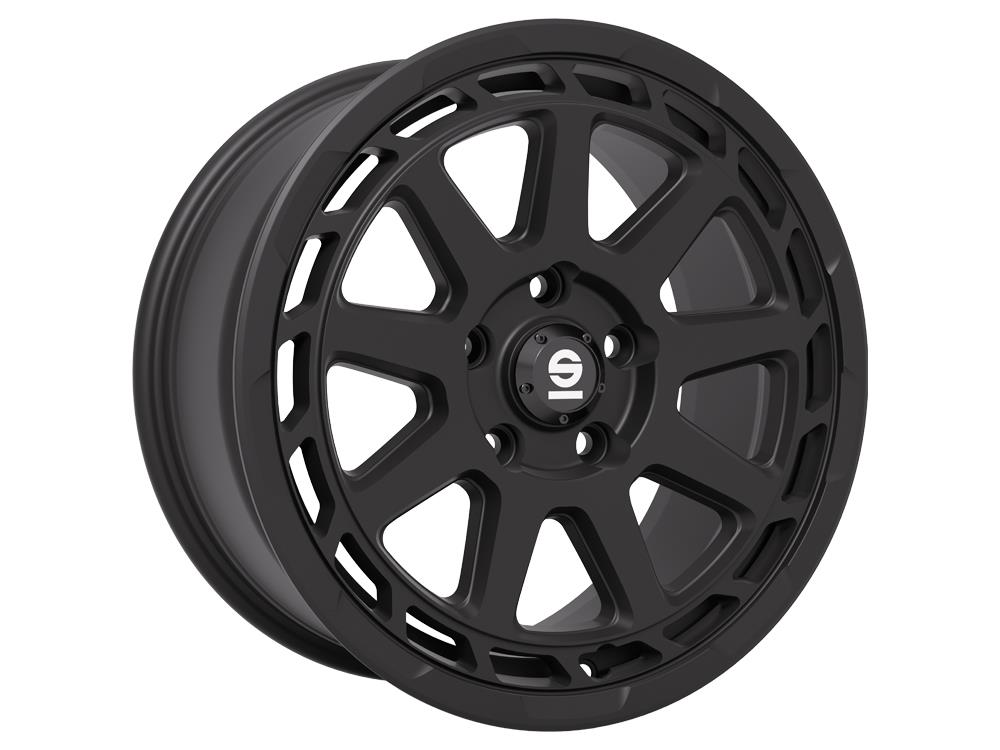 Sparco Gravel Matt Black 8x18 5x112 ET48 CB73,1 60° 875 kg W2910250353
