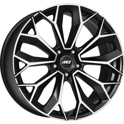 AEZ Leipzig dark Black/polished 9,5x21 5x114.3 ET40 CB64,1 60° 1045 kg ALE1N0BP40E