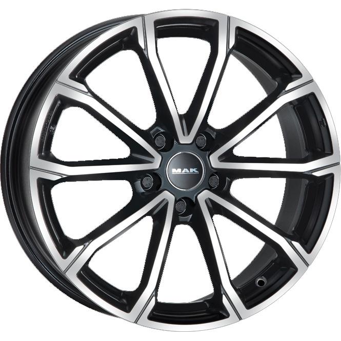 MAK Davinci Black Mirror 7,5x18 5x114.3 ET40 CB66,1 60° 810 kg F7580BRBM40FN2