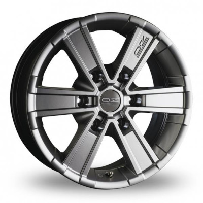 OZ Racing Off-Road 6 Metal Titanium 7x16 6x127 ET35 CB78,1 60° 1000 kg W0178305164