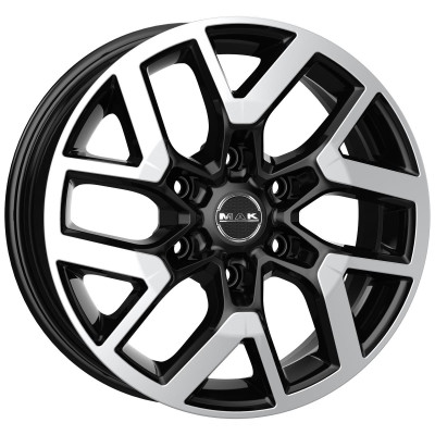 MAK Gravel Black Mirror 7,5x17 6x130 ET55 CB84,1 R14 1215 kg F7570GRBM55M5X