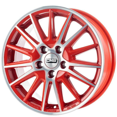 CMS C23 Diamond Red Gloss 6,5x16 5x112 ET54 CB66,6 60° 690 kg C23 656 54 98S DRED