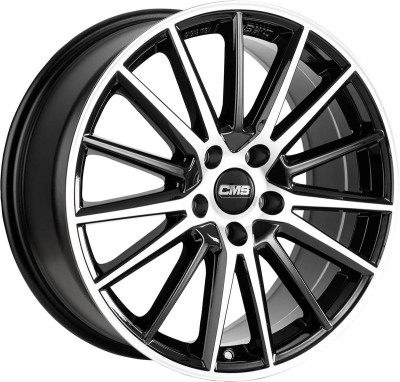CMS C23 Diamond Black Gloss 8x20 5x112 ET27 CB66,6 60° 800 kg C23 8020 27 98S DB