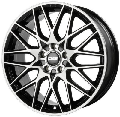 CMS C25 Diamond Black Gloss 9x20 5x108 ET48 CB63,4 60° 1000 kg C25 9020 48 56 DB