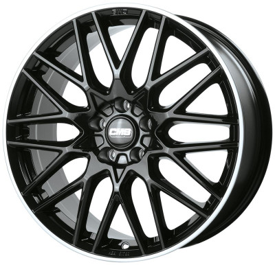 CMS C25 Diamond Rim Black Gloss 9x20 5x112 ET57 CB66,6 R14 1000 kg C25 9020 57 82S DRB