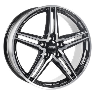 CMS C29 Diamond Black Gloss 8,5x20 5x112 ET20 CB66,6 R14 850 kg C29 8520 20 61S DB