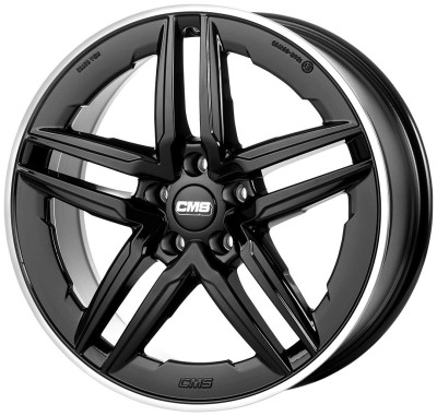 CMS C29-AERO Diamond Rim Black Gloss 8,5x19 5x108 ET45 CB63,4 60° C29 859 45 56 DRB