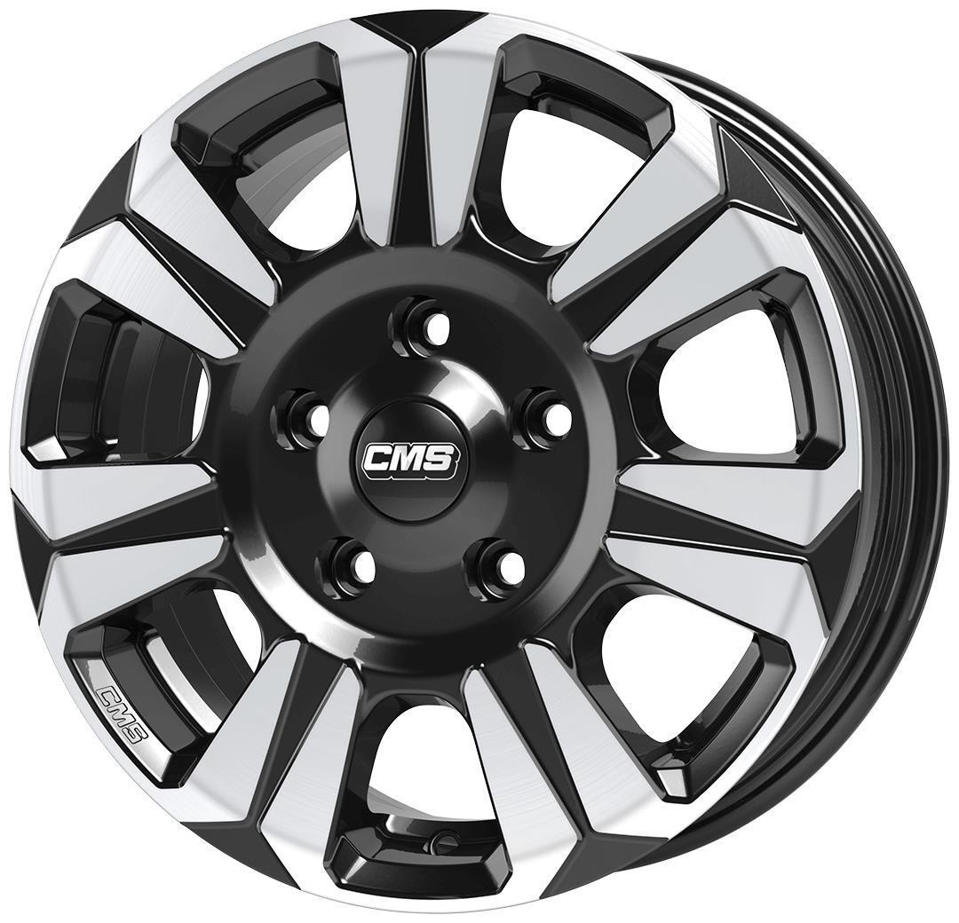 CMS C31 Diamond Black Gloss 6,5x16 5x114.3 ET48 CB66,1 60° 900 kg C31 656 48 65 DB