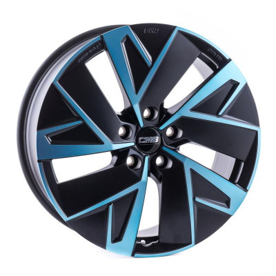 CMS C32-AERO Diamond Black Blue 8x19 5x112 ET34 CB66,6 60° 1000 kg C32 809 34 98S DBBLUE