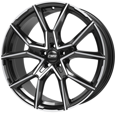 CMS C33 Diamond Black Gloss 8x19 5x112 ET50 CB57,1 R13 690 kg C33 809 50 60S DB