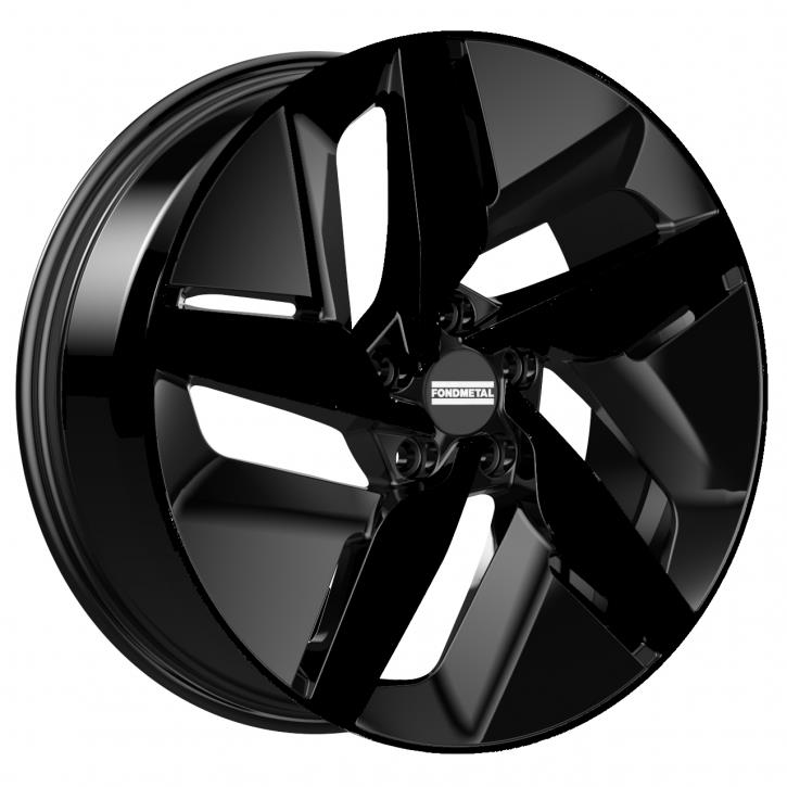 Fondmetal e-Joule Glossy Black 8x19 5x112 ET45 CB57,1 R13 950 kg RF18938