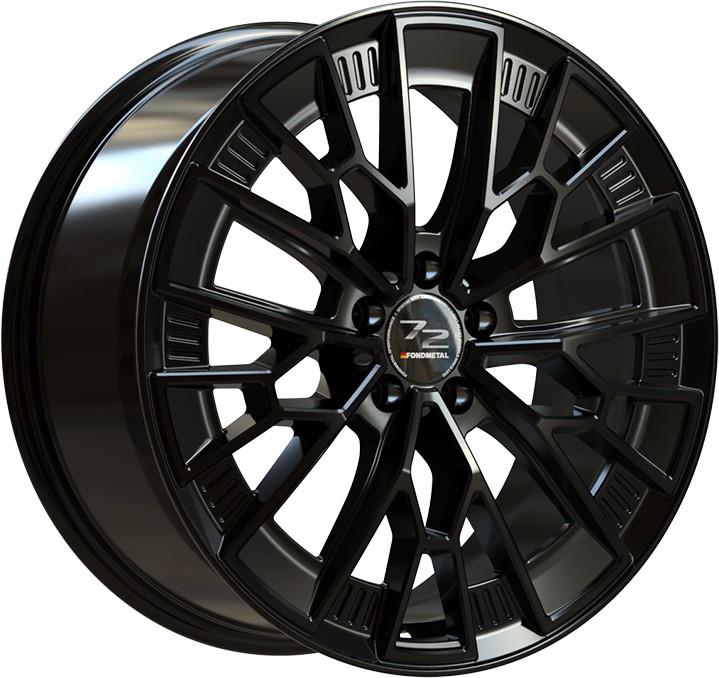 Fondmetal 1972 Glossy Black 8,5x19 5x110 ET33 CB65,1 60° 775 kg RF19005
