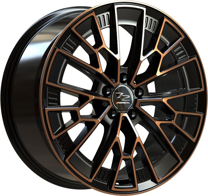 Fondmetal 1972 Black Clearcoat Matt Bronze Machined 9x21 5x120 ET26 CB72,6 60° 1050 kg RF19193