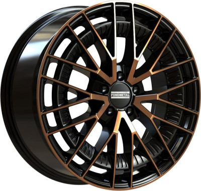 Fondmetal Kari Black Clearcoat Matt Bronze Machined 8x19 5x112 ET20 CB66,6 R14 900 kg RF19284
