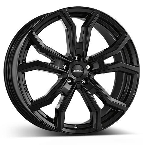 Dezent TV black Black 7,5x18 5x114.3 ET45 CB67,1 60° 780 kg TTVF0BA45KE