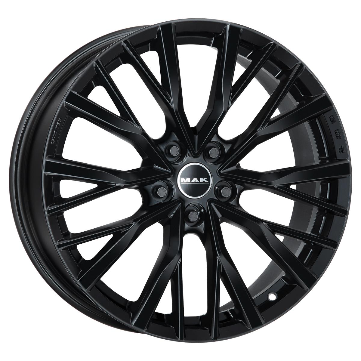 MAK Kent Gloss Black 9x22 5x108 ET35 CB70,6 60° 1050 kg F9022KEGB35FYA