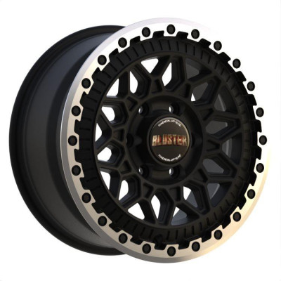 Fondmetal Bluster Matt Black Machined Lip 8x18 6x139.7 ET50 CB93.1 60° 1250 kg RF19398