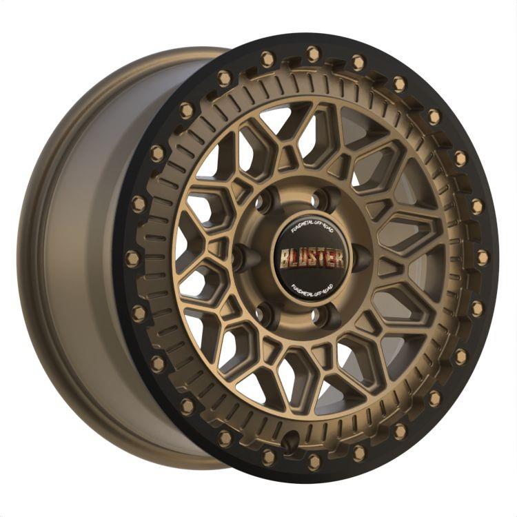 Fondmetal Bluster Matt Braun Black Lip 8x18 5x127 ET35 CB71,6 60° 1250 kg RF19414