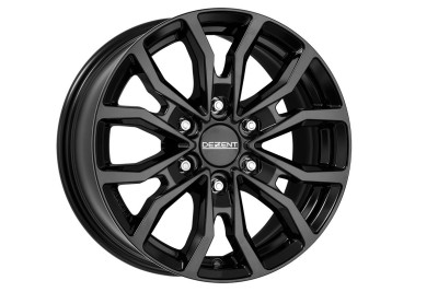 Dezent KC Black 6,5x16 6x139.7 ET55 CB93.1 60° 1350 kg TKCZDBA55E
